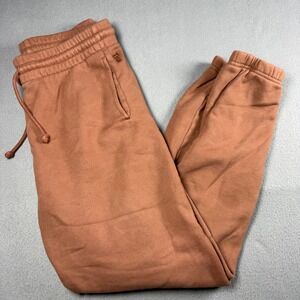 Tna Cozy Fleece Perfect Sweatpants Size M Clay Brown Joggers Aritzia